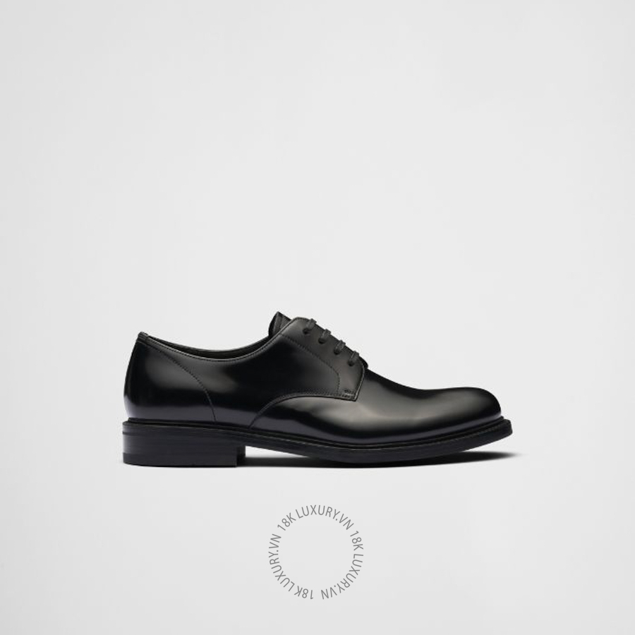 Giày tây Prada Brushed leather lace-up 2EB198_055_F0002_F_X000 NGPR118