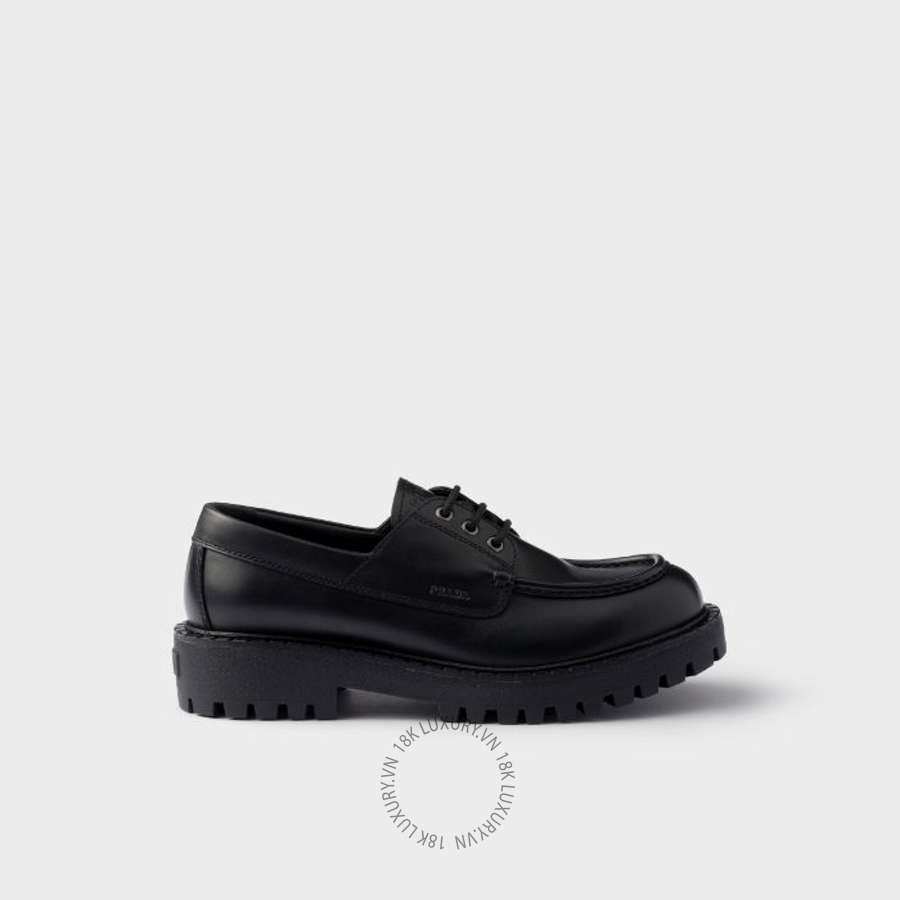 Giày tây Prada Laced leather loafers 2EE416_070_F0002_F_G001 NGPR147