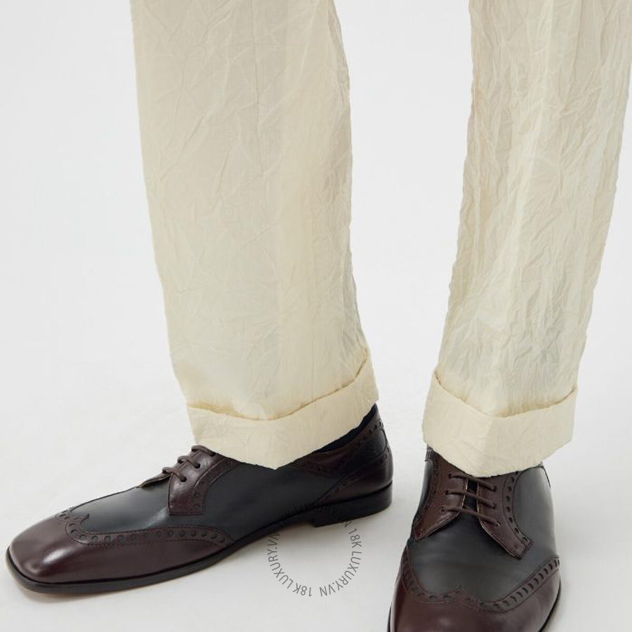 Giày Tây Versace Mick Leather Derby Shoes 1024733-1A17994_2NA60 VSC418
