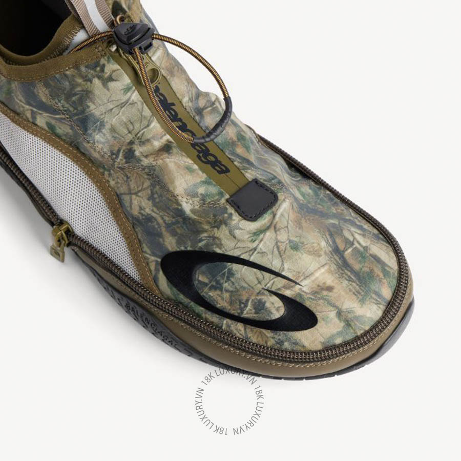 Giày Thể Thao Balenciaga Men's Pocket Sneaker in Real Tree 874873WPKT28030 BCA488