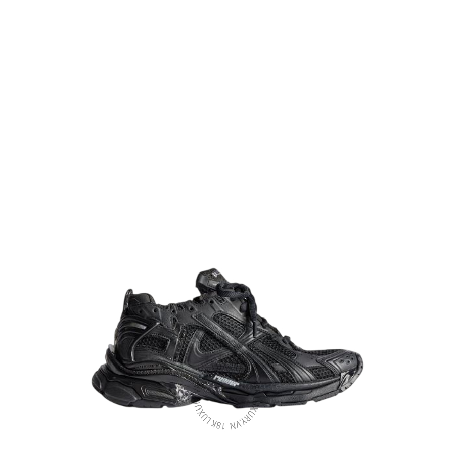 Giày Thể Thao Balenciaga Men's Runner Sneaker in Black 772774W3RBT1000 BCA455