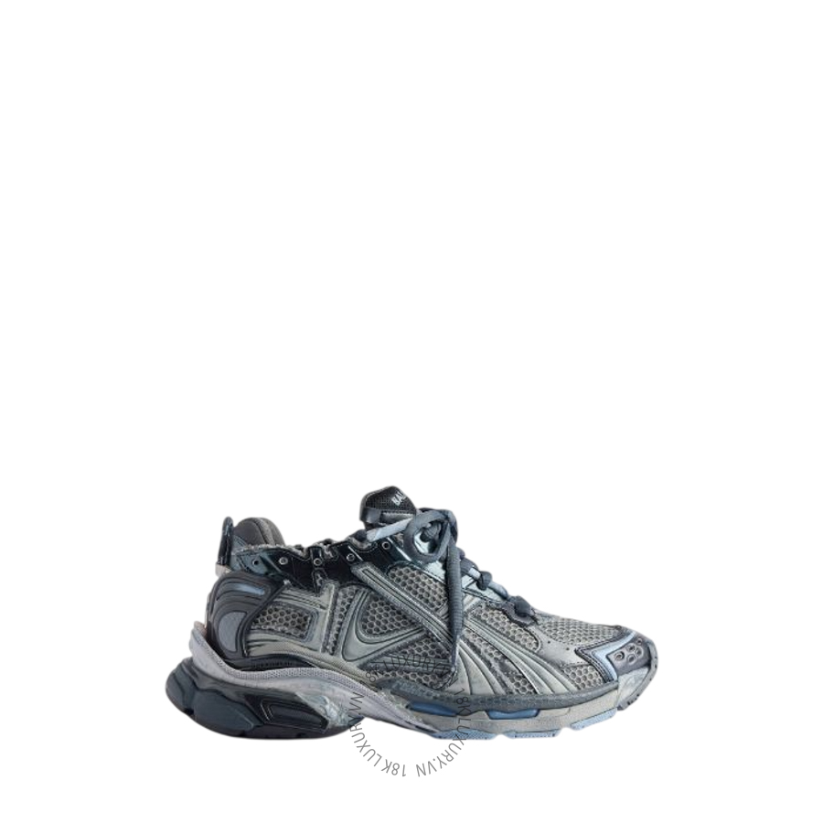 Giày Thể Thao Balenciaga Men's Runner Sneaker in Grey/navy/light Blue 772774W3RMU1044 BCA510