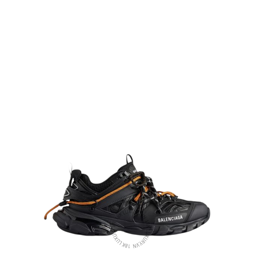 Giày Thể Thao Balenciaga Men's Track Trail Laces Sneaker in Black/orange 800592WTRHK1000 BCA537