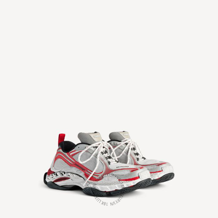 Giày Thể Thao Balenciaga Men's Triple S.2 Sneaker in Grey/red/white 865849WTRS21169 BCA513