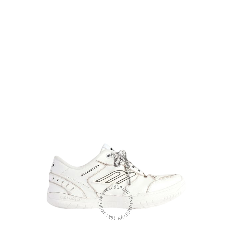Giày Thể Thao Balenciaga Women's Hamptons Clean Sneaker in White 841763WCURC9000 BCA727