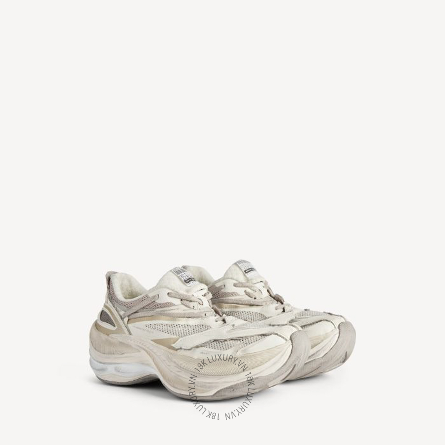 Giày Thể Thao Balenciaga Women's Jet Sneaker in Eggshell 872640WMRTN9191 BCA645