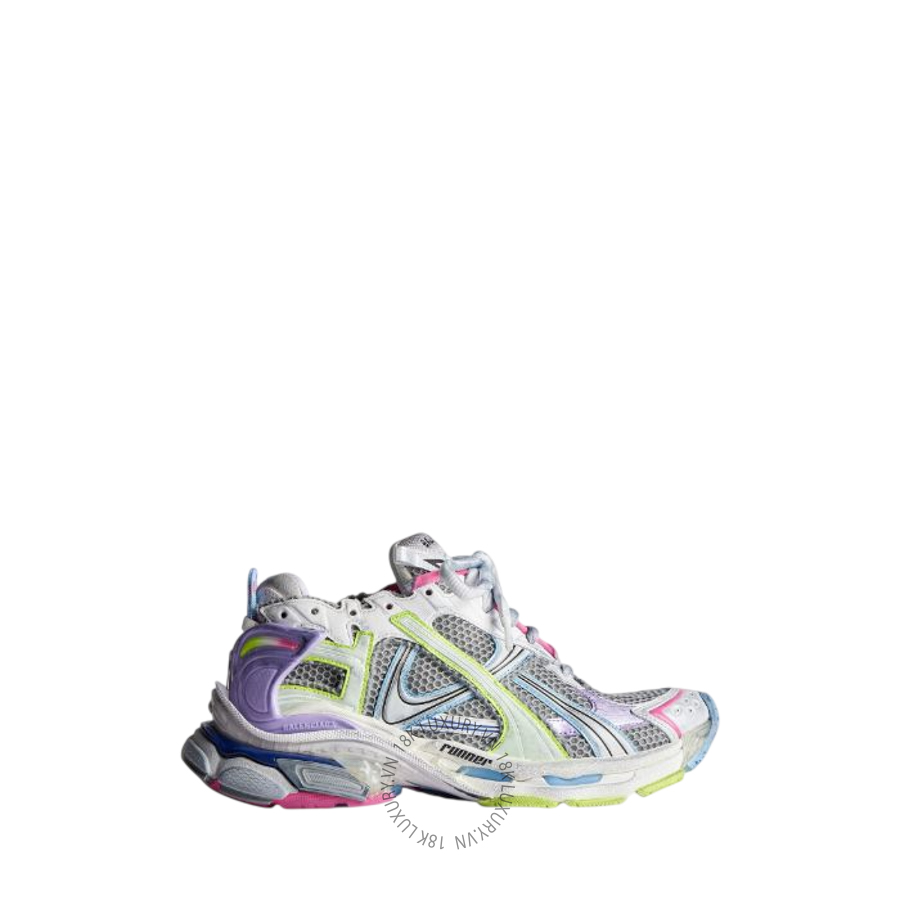 Giày Thể Thao Balenciaga Women's Runner Sneaker in Grey 772767W3RMU1745 BCA667