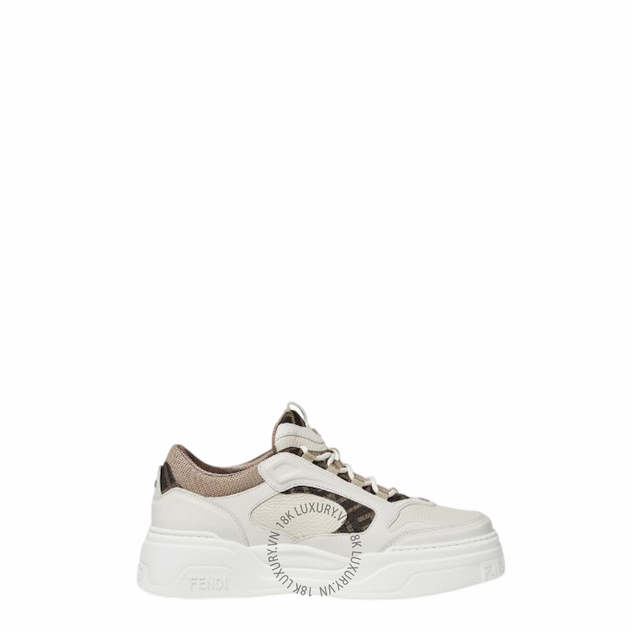 Giày thể thao Fendi Force sneakers White leather 7E1728AU20F1RSR NGFD116
