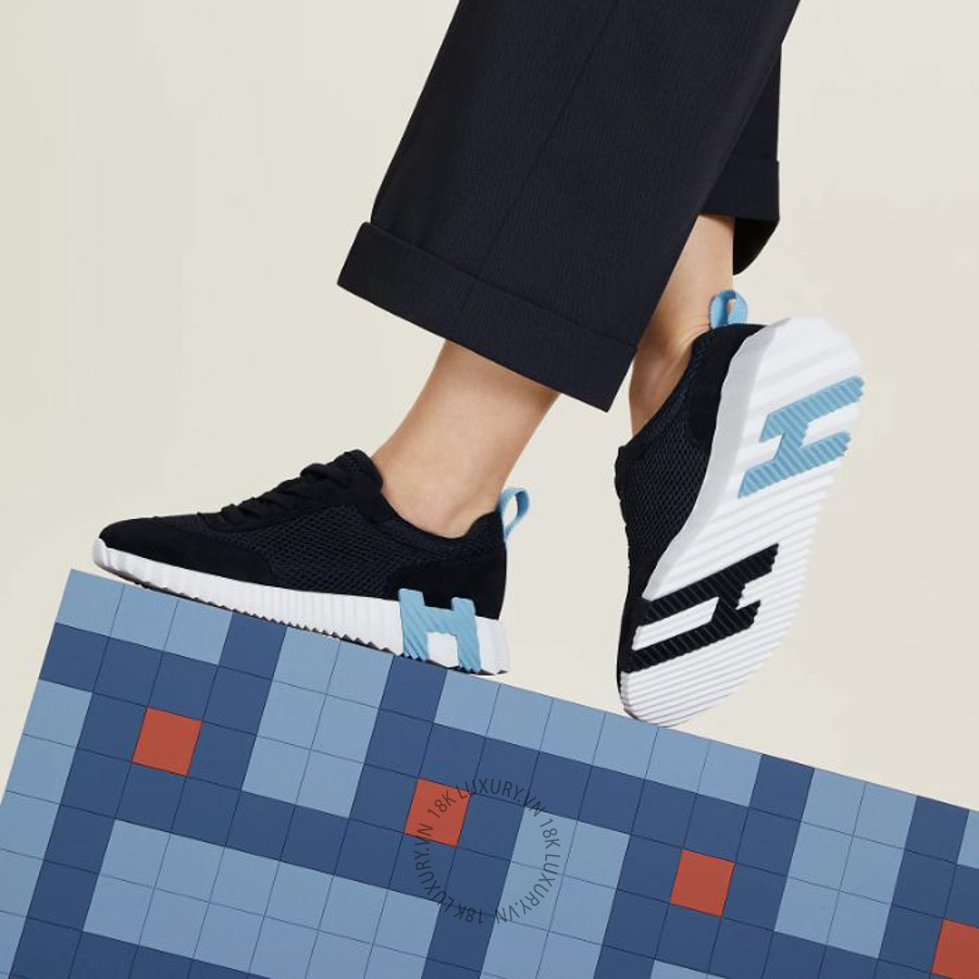 Giày thể thao Hermes Bouncing sneaker Noir H232173Z 03350 MHM491