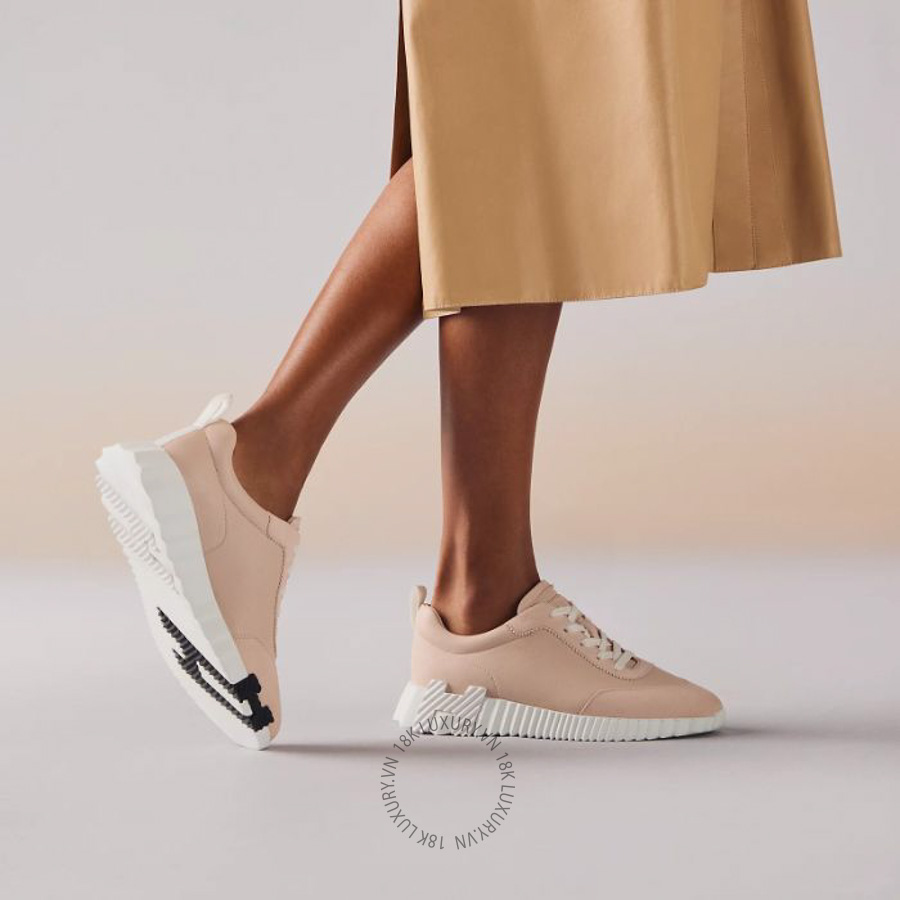 Giày thể thao Hermes Bouncing sneaker Rose Palomino H221176Z KG375 MHM527