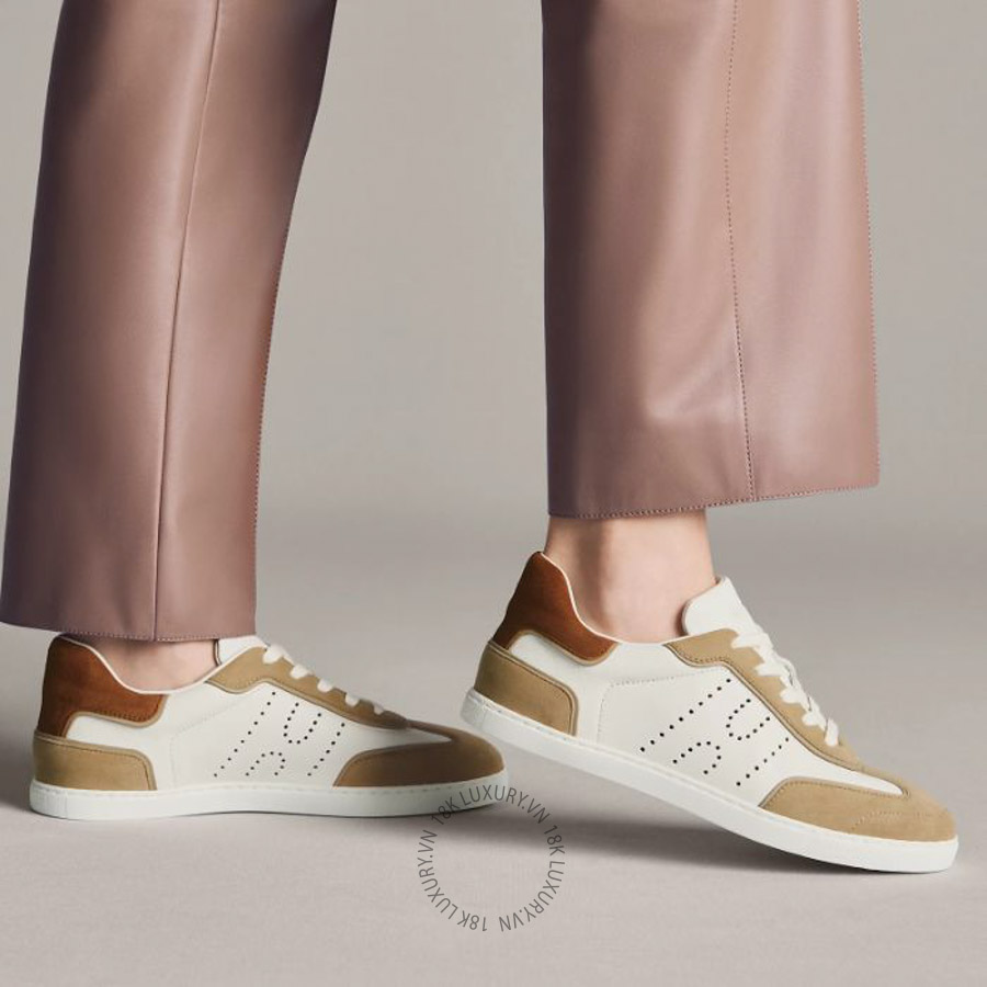 Giày thể thao Hermes Match sneaker Multicolore / Gold H261030Z 20360 MHM515