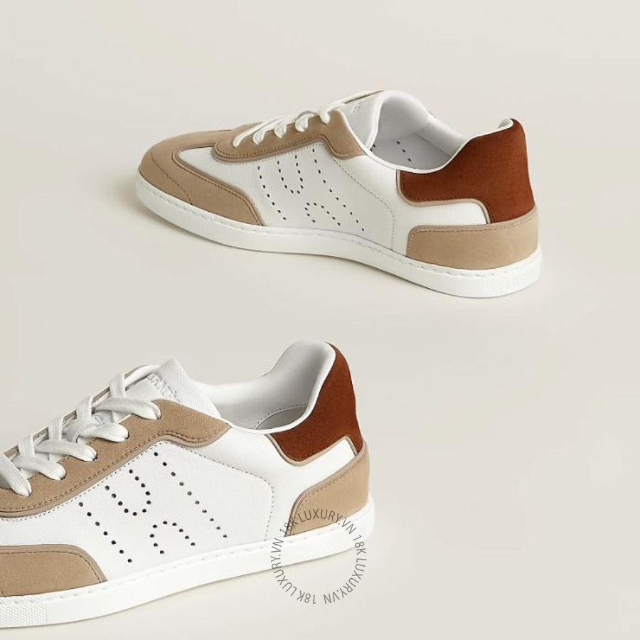Giày thể thao Hermes Match sneaker Multicolore / Gold H261030Z 20360 MHM515 16 Giày thể thao Hermes Match sneaker Multicolore / Gold H261030Z 20360 MHM515