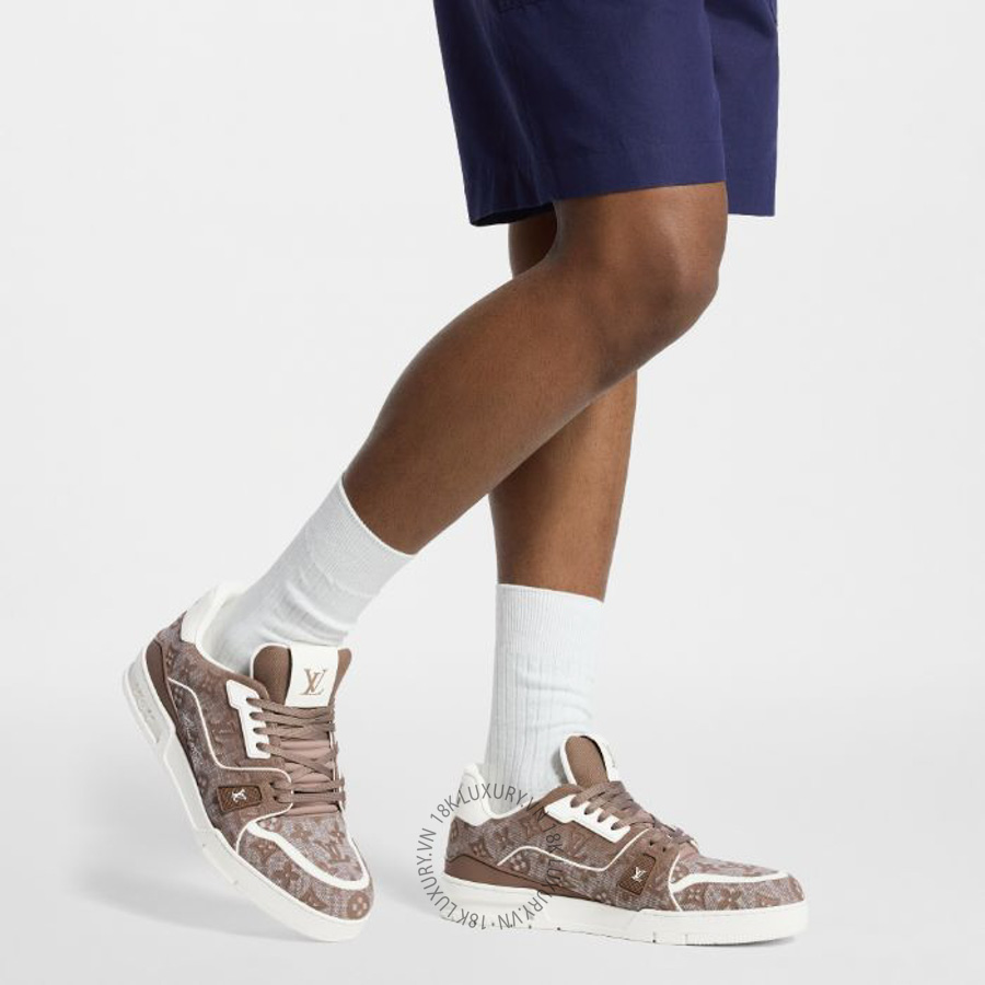 Giày thể thao Louis Vuitton Trainer 1AKBAQ NGLV221 17 Giày thể thao Louis Vuitton Trainer 1AKBAQ NGLV221