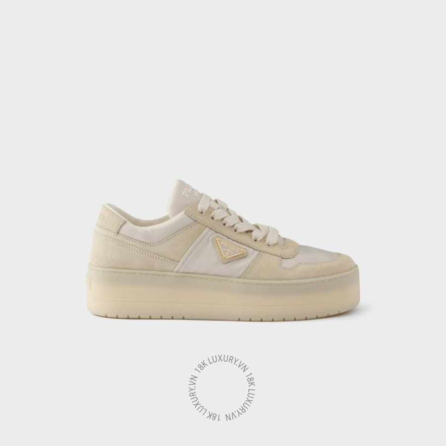 Giày thể thao Prada Downtown Bold Re-Nylon and suede 1E792M_ZJM_F0304_F_BC50 NGPR357
