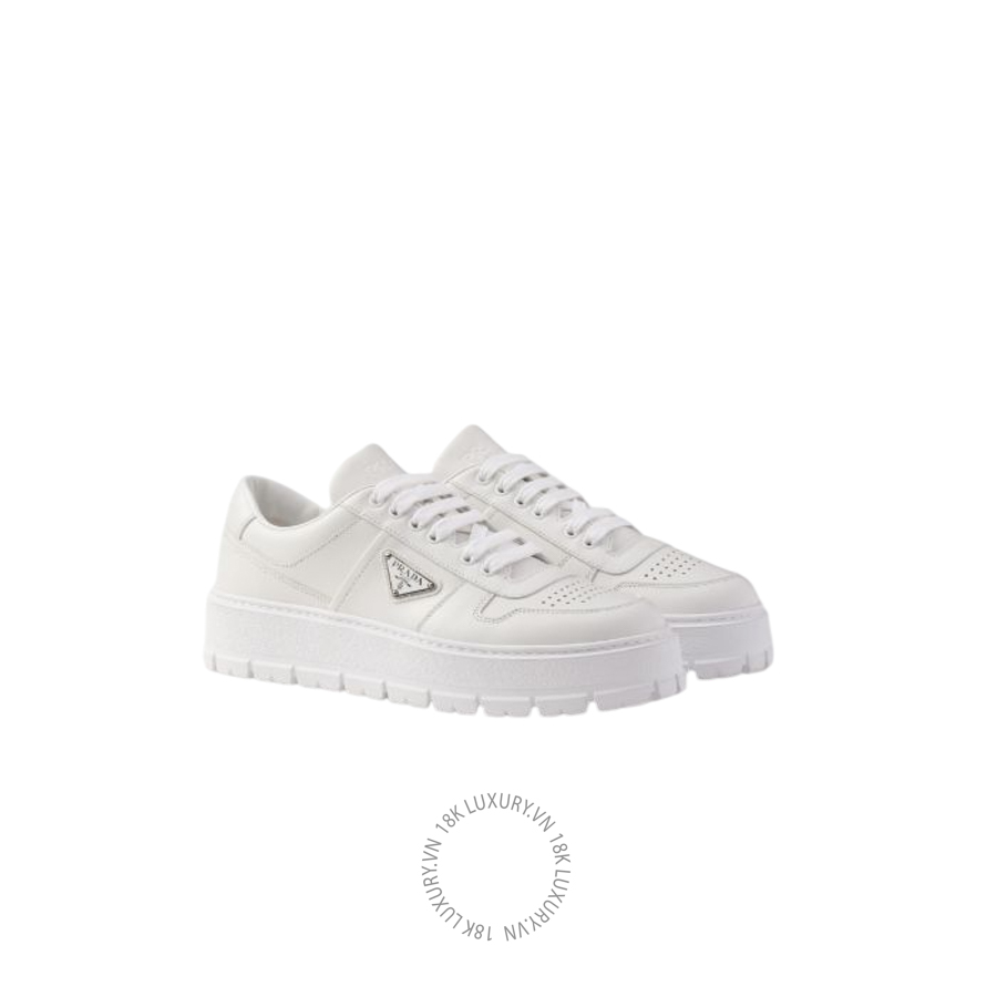 Giày thể thao Prada Leather 2EG452_3LEM_F0009_F_G000 NGPR125