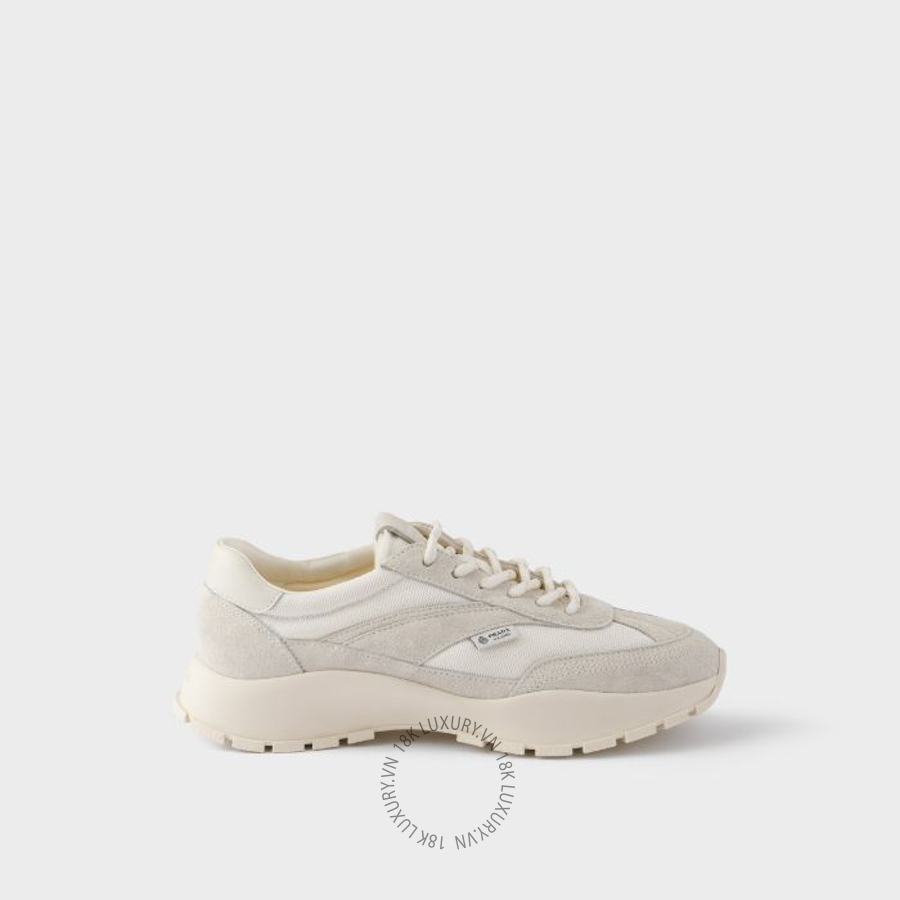 Giày thể thao Prada Mesh fabric and suede 1E503O_3ZO7_F0009_F_045 NGPR367
