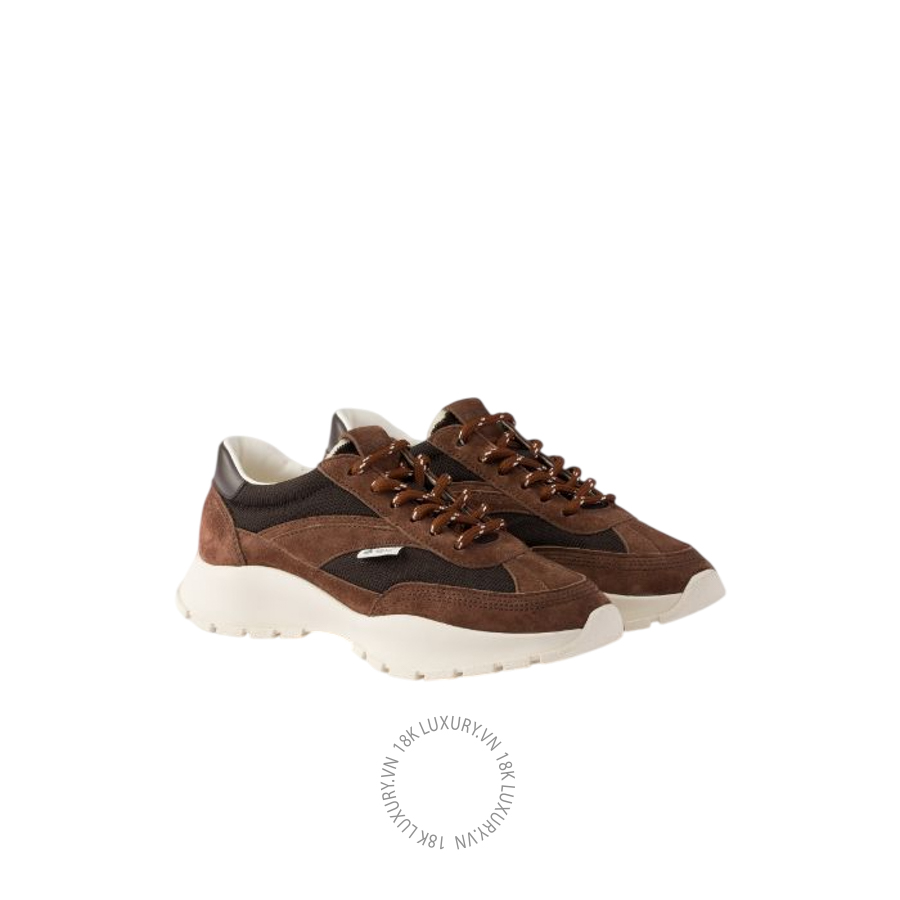 Giày thể thao Prada Mesh fabric and suede 1E503O_3ZO7_F0324_F_045 NGPR368