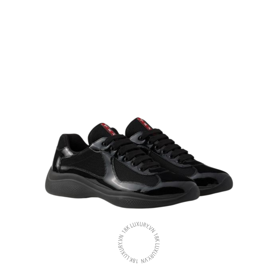 Giày thể thao Prada Patent leather and technical fabric America's Cup 4E3400_ASZ_F0002_F_G000 NGPR020