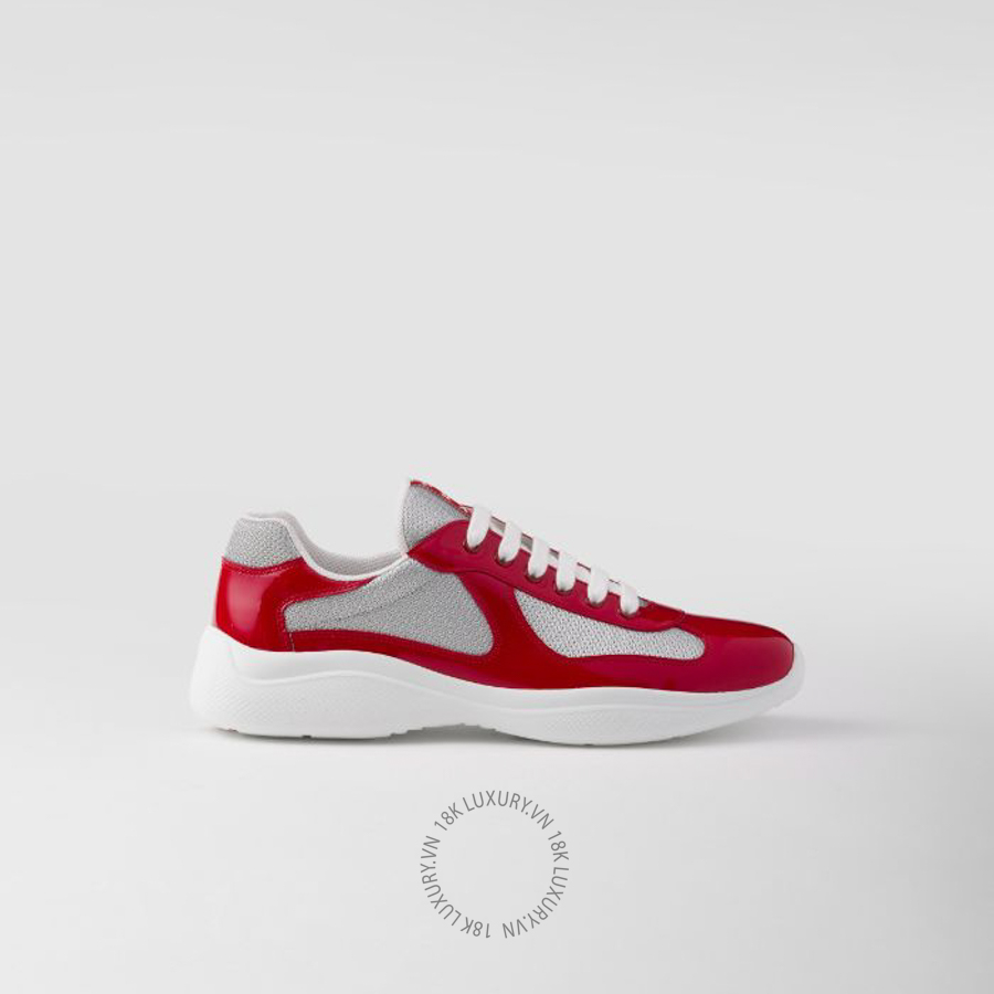 Giày thể thao Prada Patent leather and technical fabric America's Cup 4E3400_ASZ_F0F5C_F_G000 NGPR018