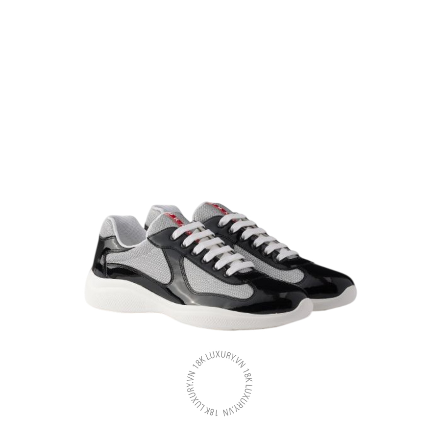 Giày thể thao Prada Patent leather and technical fabric America's Cup 4E3400_ASZ_F0I89_F_G000 NGPR015