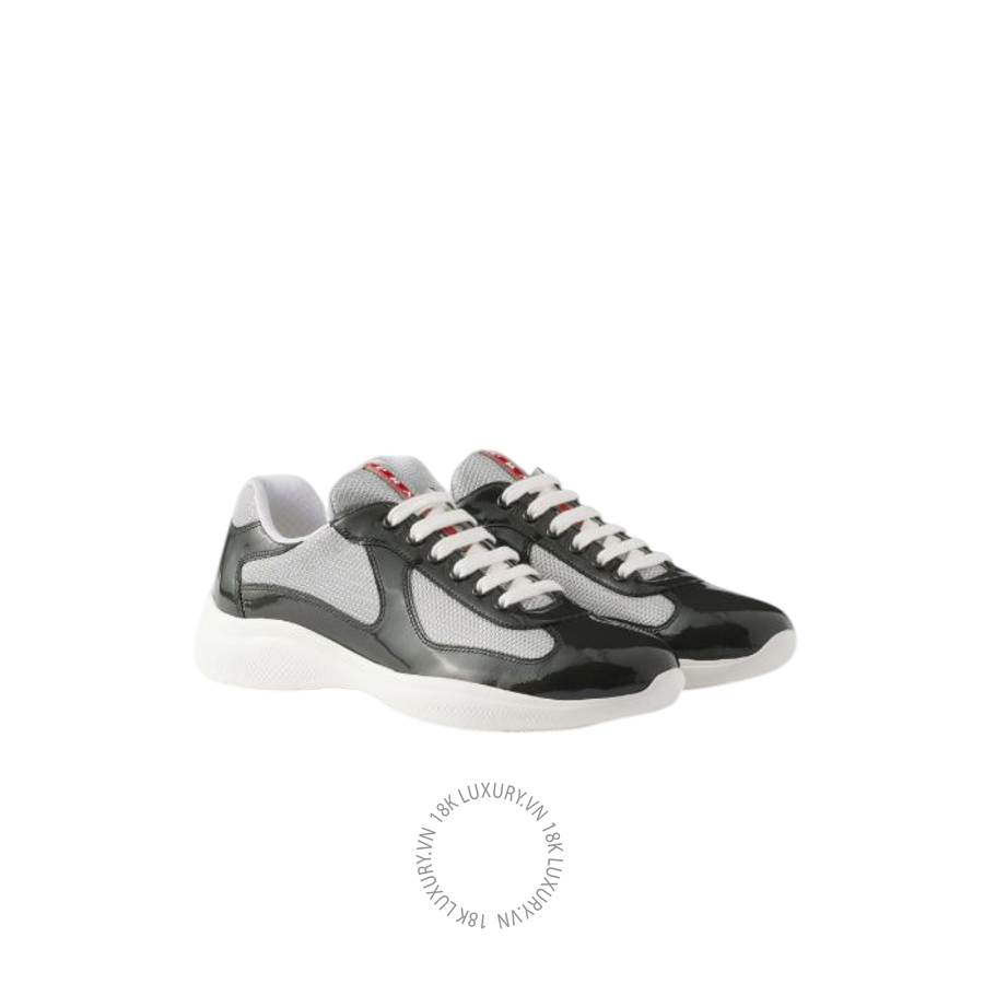 Giày thể thao Prada Patent leather and technical fabric America's Cup 4E3400_ASZ_F0X8Y_F_G000 NGPR011
