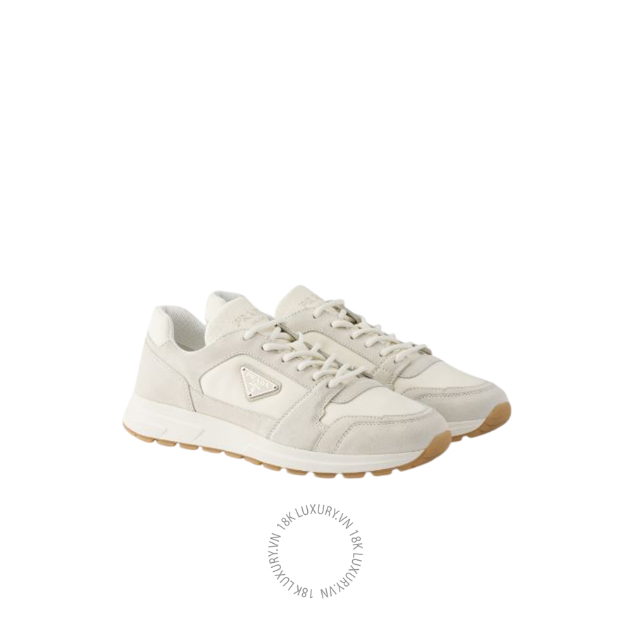 Giày thể thao Prada Prax suede and Re-Nylon 2EE479_3ANK_F0001_F_G000 NGPR090
