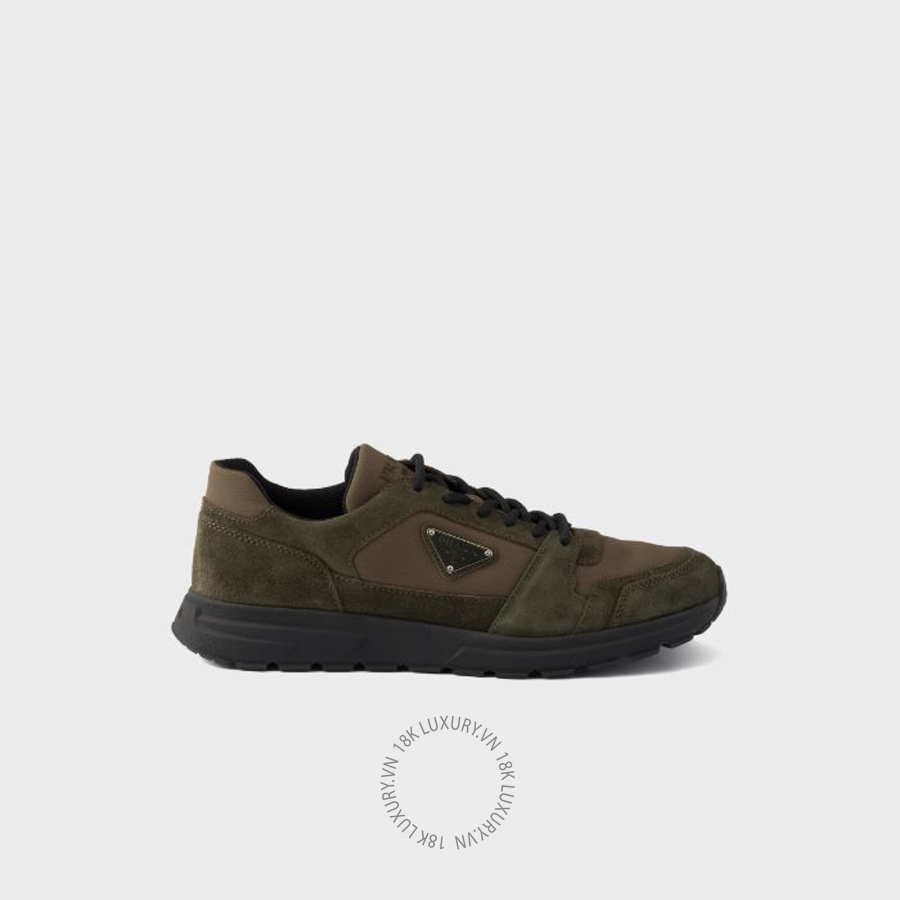Giày thể thao Prada Prax suede and Re-Nylon 2EE479_3ANK_F0334_F_G000 NGPR089