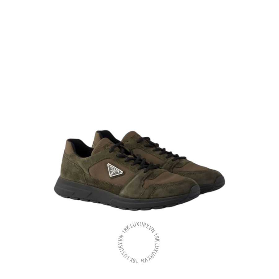 Giày thể thao Prada Prax suede and Re-Nylon 2EE479_3ANK_F0334_F_G000 NGPR089