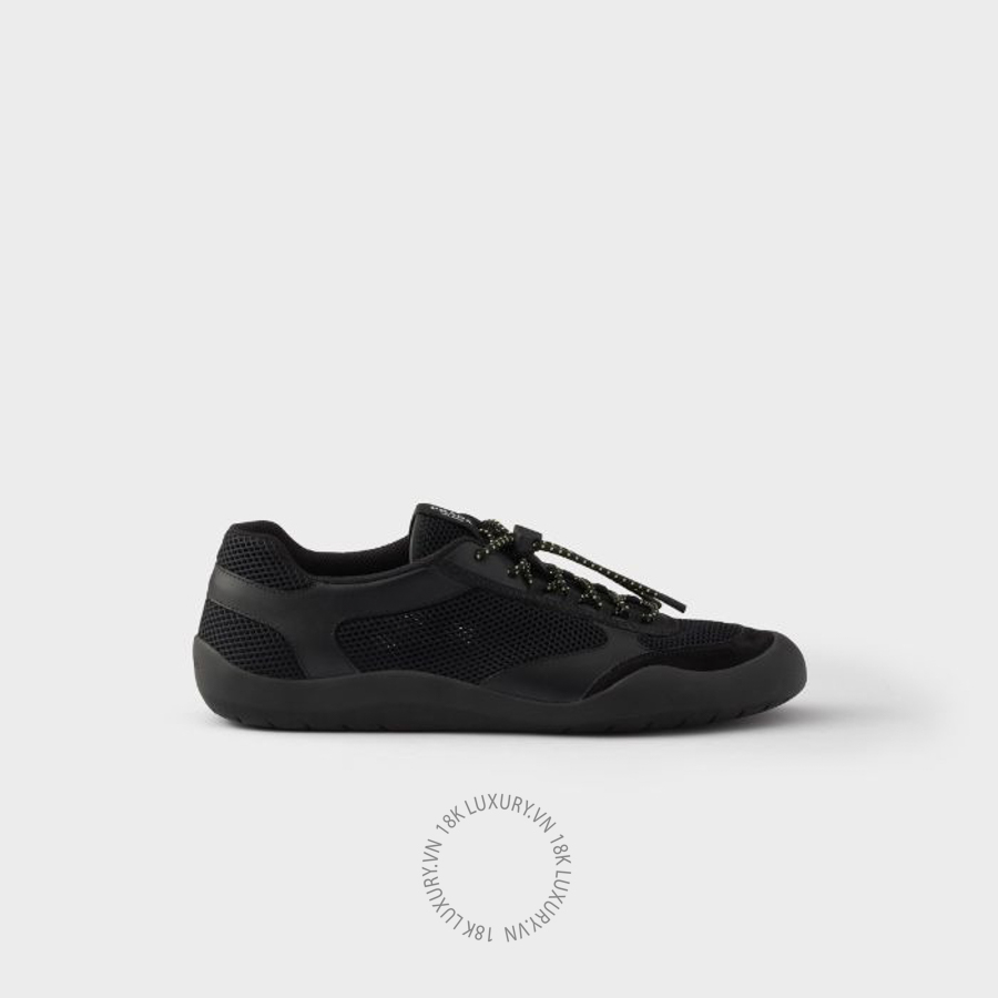Giày thể thao Prada Speedrock leather and mesh fabric 2EE468_3ZM0_F0002_F_G000 NGPR096
