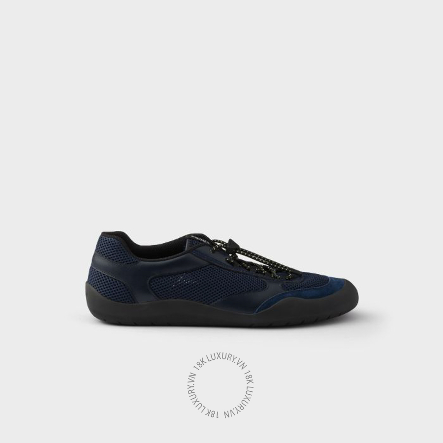 Giày thể thao Prada Speedrock leather and mesh fabric 2EE468_3ZM0_F0008_F_G000 NGPR095