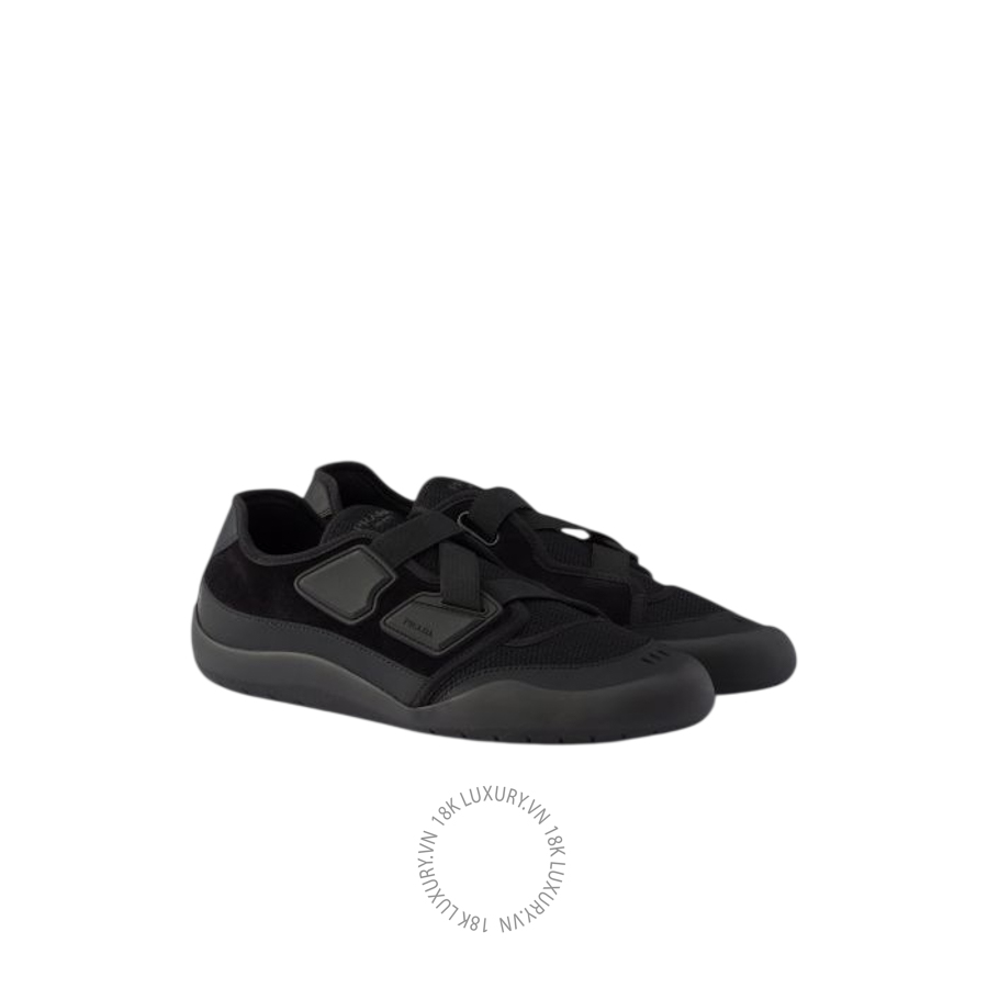 Giày thể thao Prada Speedrock leather and mesh fabric 2EE487_3H0K_F0002_F_G000 NGPR087