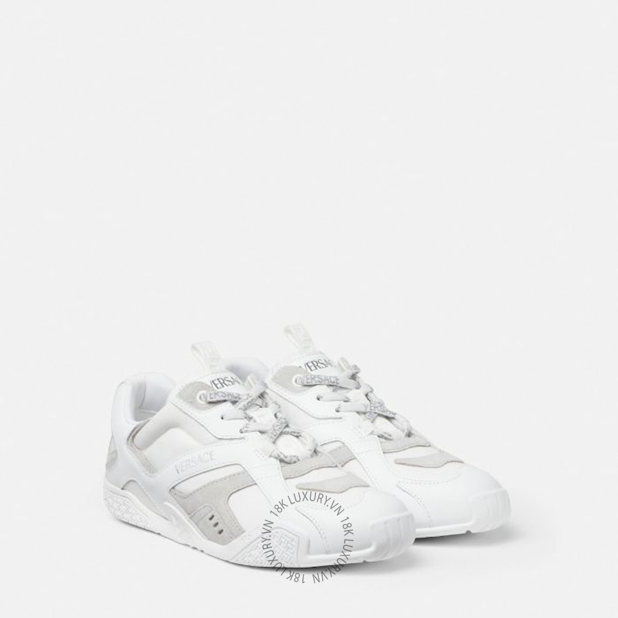Giày Thể Thao Versace Galaxia Leather Sneakers 1019007-1A12892_2EJ70 VSC331