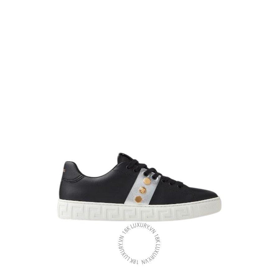 Giày Thể Thao Versace Greca Embellished Sneakers 1024206-1A19224_2B06G VSC382