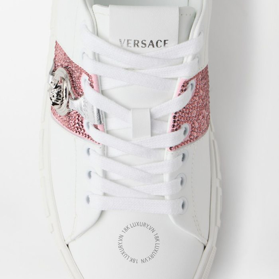 Giày Thể Thao Versace Greca Embellished Sneakers 1024653-1A19215_6WP4P VSC271 17 Giày Thể Thao Versace Greca Embellished Sneakers 1024653-1A19215_6WP4P VSC271