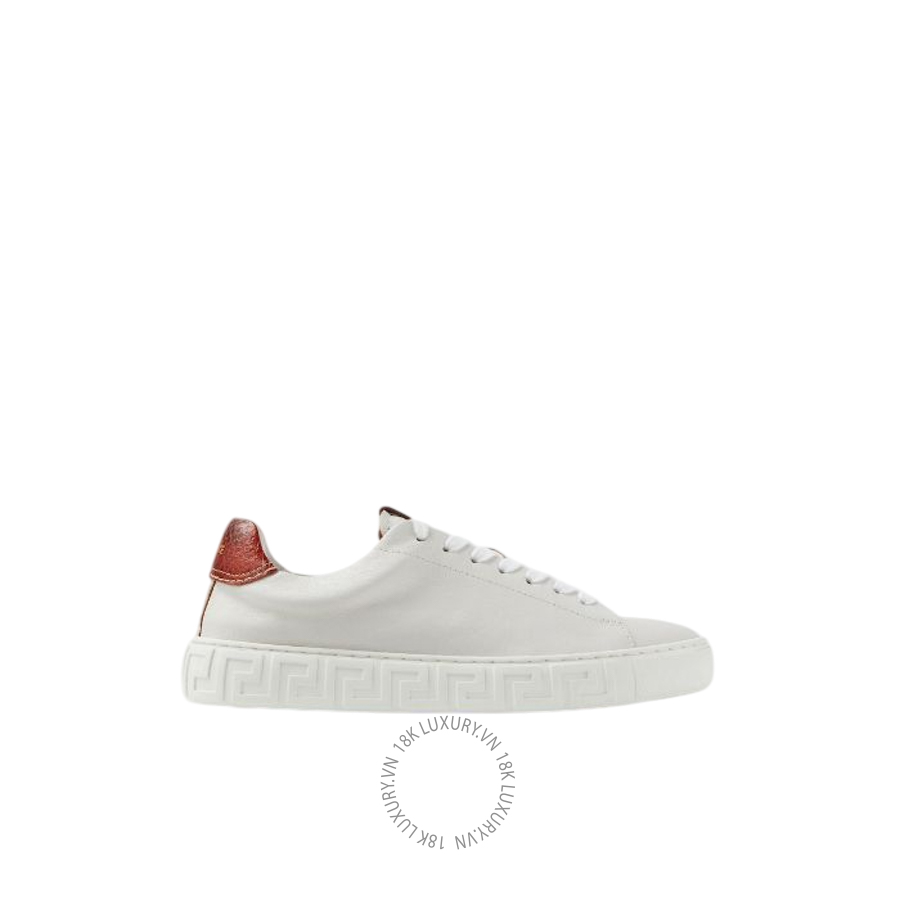 Giày Thể Thao Versace Greca Leather Sneakers 1024653-1A17777_6WM70 VSC312