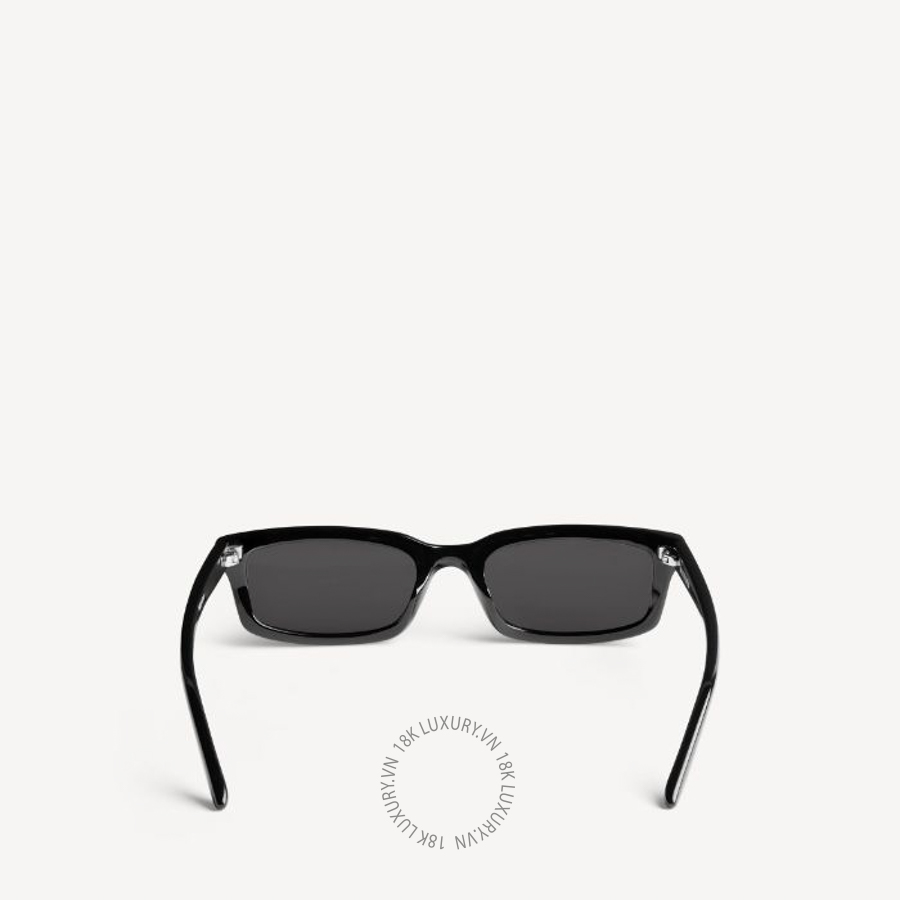 Kính Balenciaga Daily Rectangle Sunglasses in Black 870675T00391000 BCA211