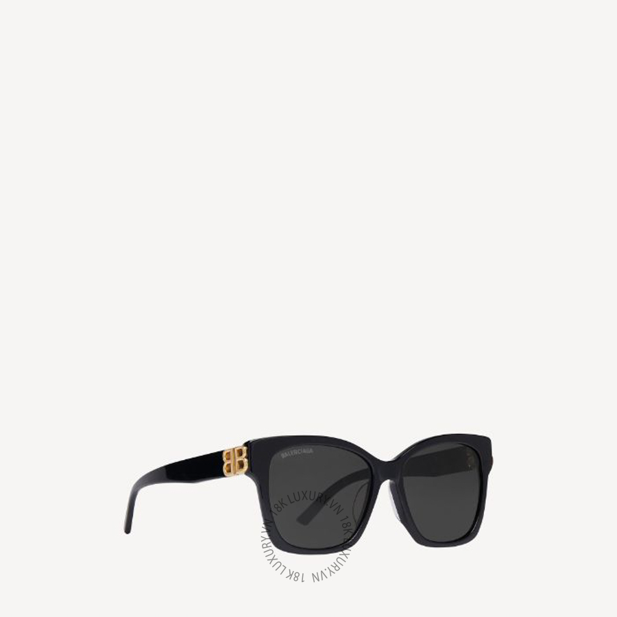 Kính Balenciaga Dynasty Square Sunglasses in Black 628246T00391000 BCA251
