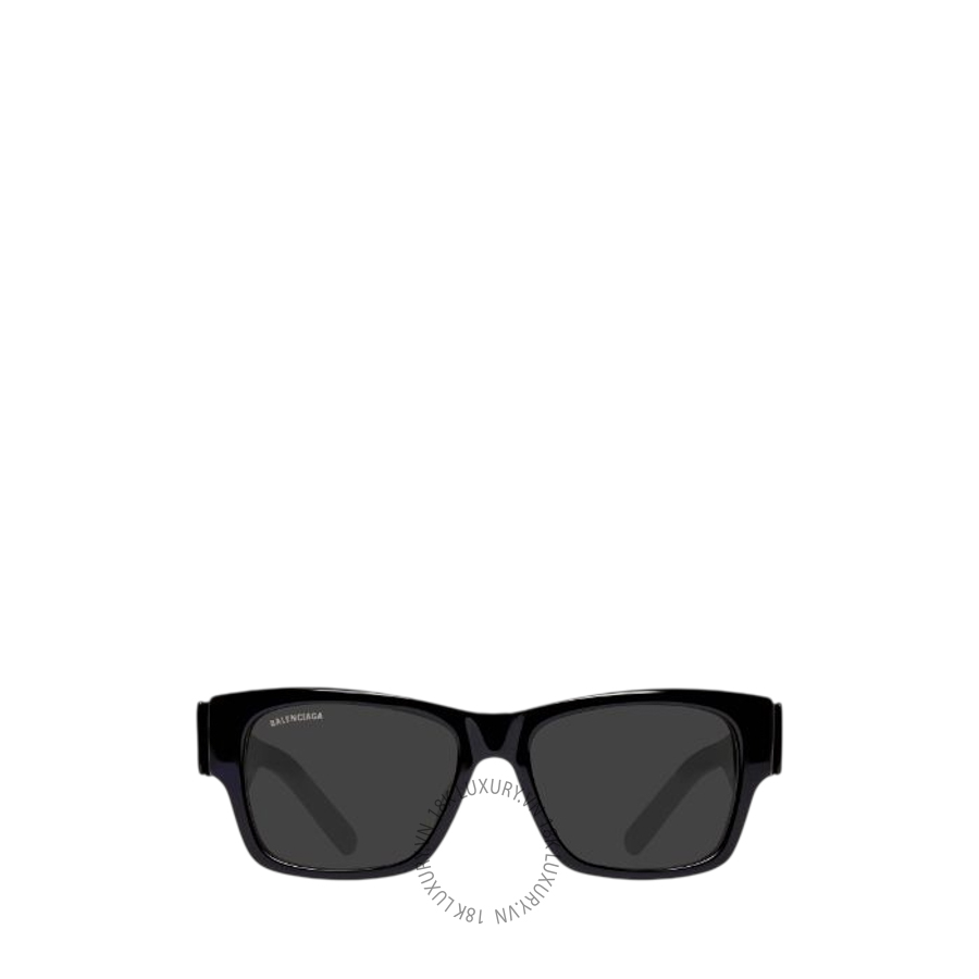 Kính Balenciaga Max Square Af Sunglasses in Black 725243T00391000 BCA252