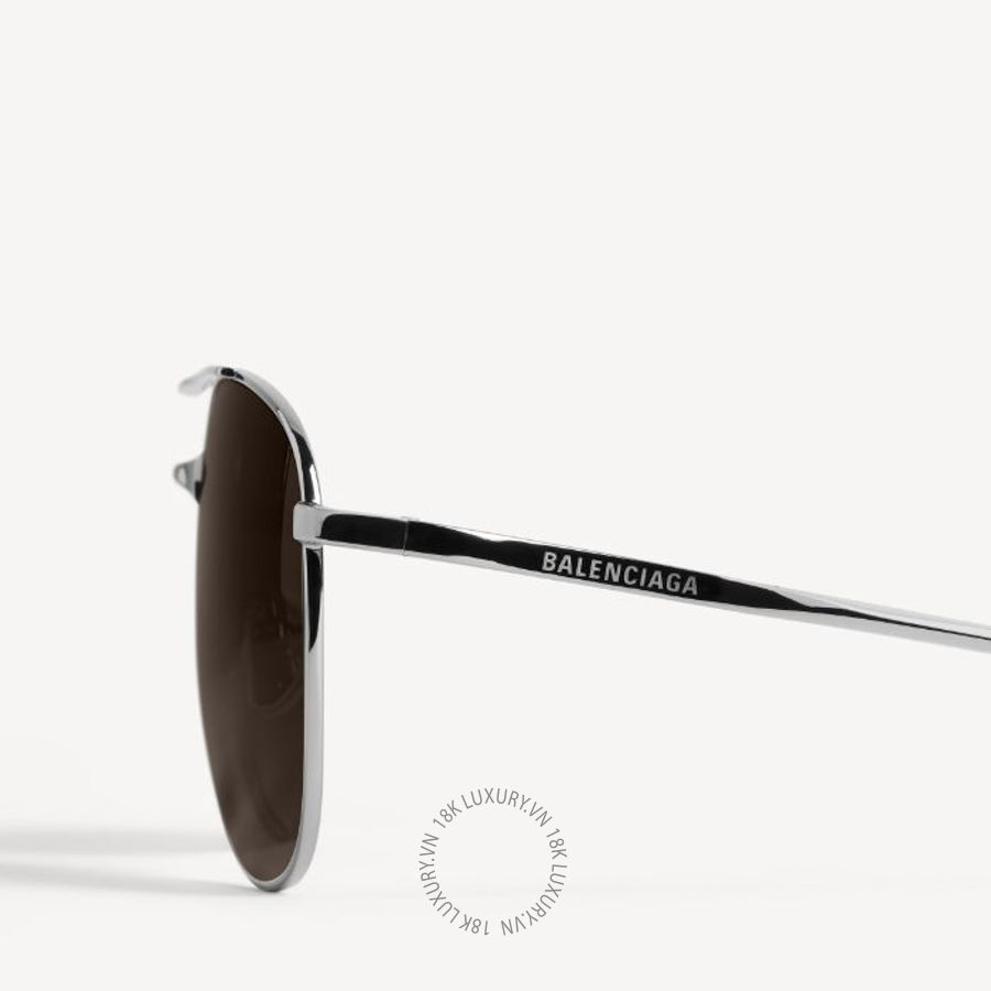 Kính Balenciaga Men's Monday Pilot Sunglasses in Shiny Silver A000V5T00058337 BCA198 11 Kính Balenciaga Men's Monday Pilot Sunglasses in Shiny Silver A000V5T00058337 BCA198