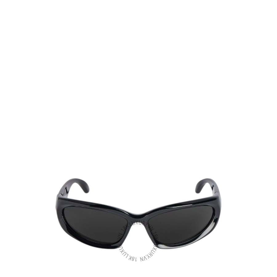 Kính Balenciaga Swift Oval Sunglasses in Black 658745T00071000 BCA241