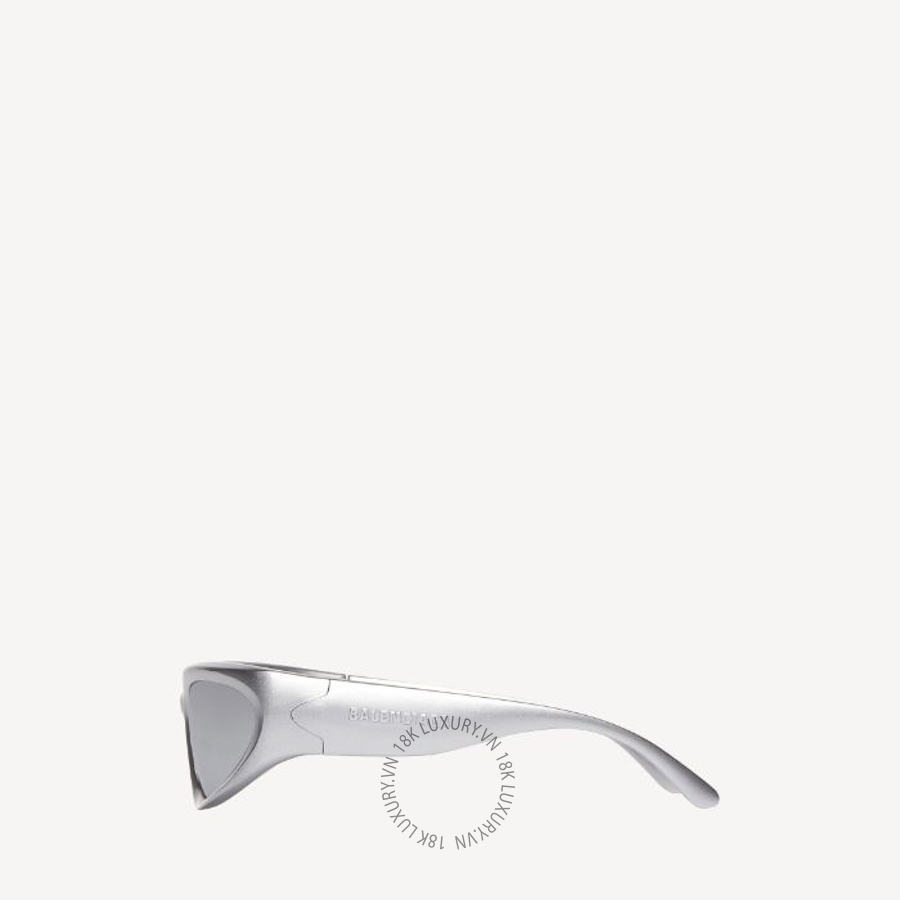Kính Balenciaga Swift Oval Sunglasses in Silver 658745T00071402 BCA242