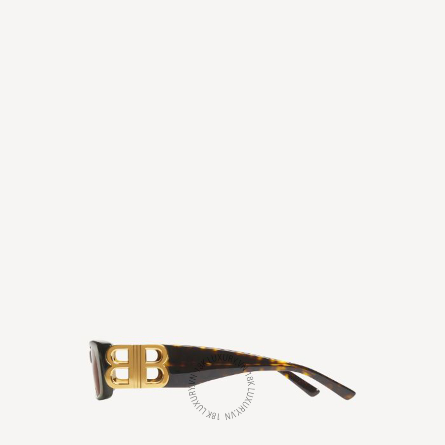 Kính Balenciaga Unisex Dynasty Rectangle Sunglasses in Brown 621643T00017223 BCA246 10 Kính Balenciaga Unisex Dynasty Rectangle Sunglasses in Brown 621643T00017223 BCA246