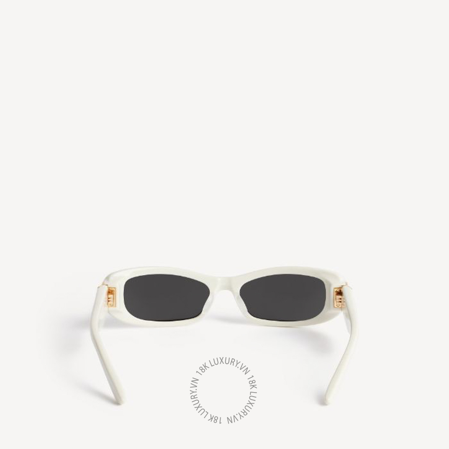 Kính Balenciaga Women's Cosmo Rectangle Sunglasses in Off White A000TTT00399206 BCA163