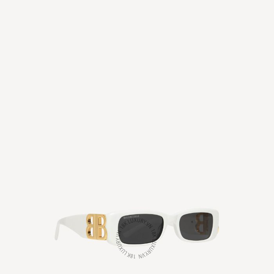 Kính Balenciaga Women's Dynasty Rectangle Sunglasses in White 621643T00019000 BCA183