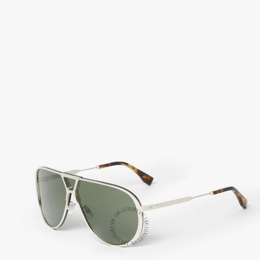 Kính Fendi Nam Eclipse Palladium-colored metal sunglasses FOL612V1TF1Y8F FND391