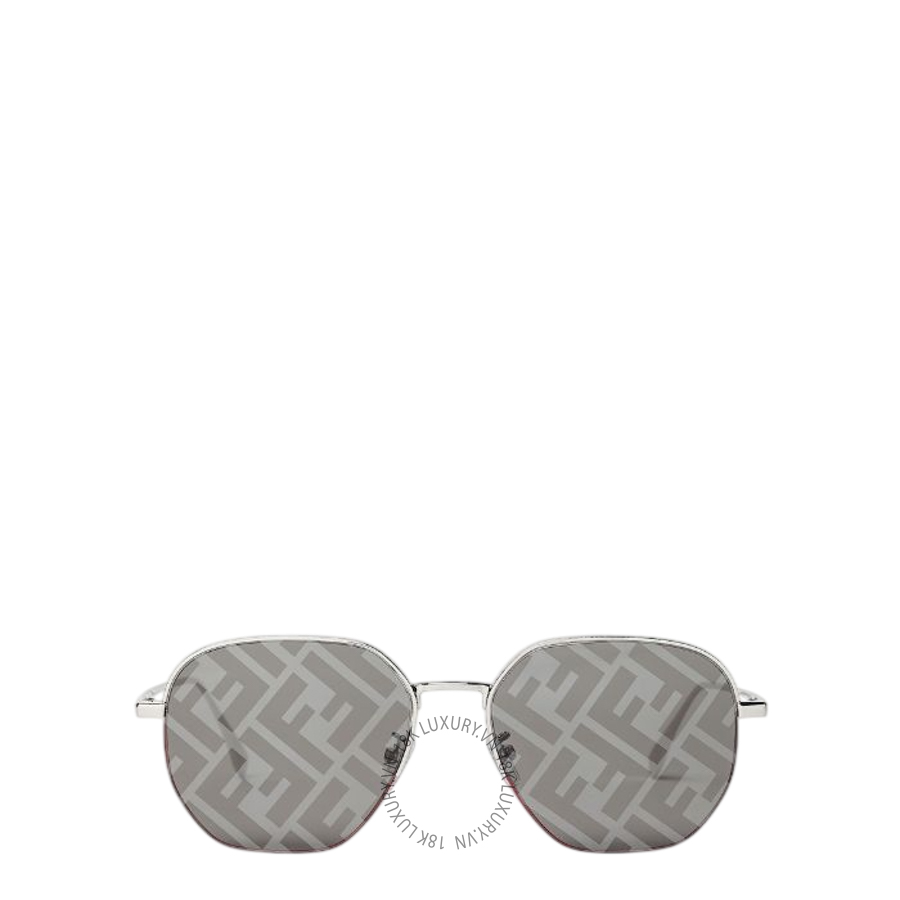 Kính Fendi Nam Travel Palladium-colored sunglasses FOL512AHFEF1F6M FND417
