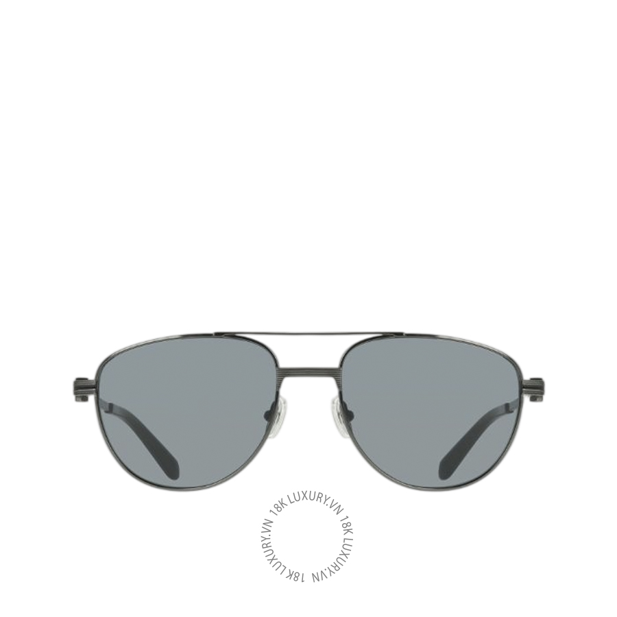 Kính mắt Salvatore Ferragamo Aviator framepale ruthenium/grey 51S345801914 GLGD020
