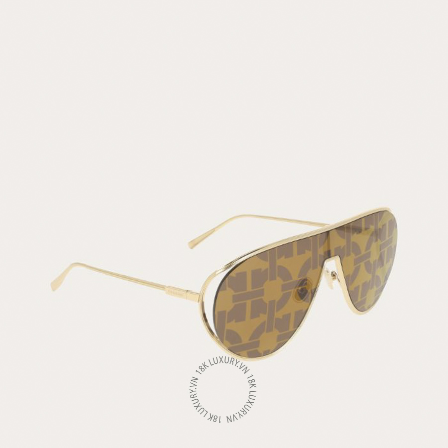 Kính mắt Salvatore Ferragamo Mask frame dark gold 51S323786541 CHRG089