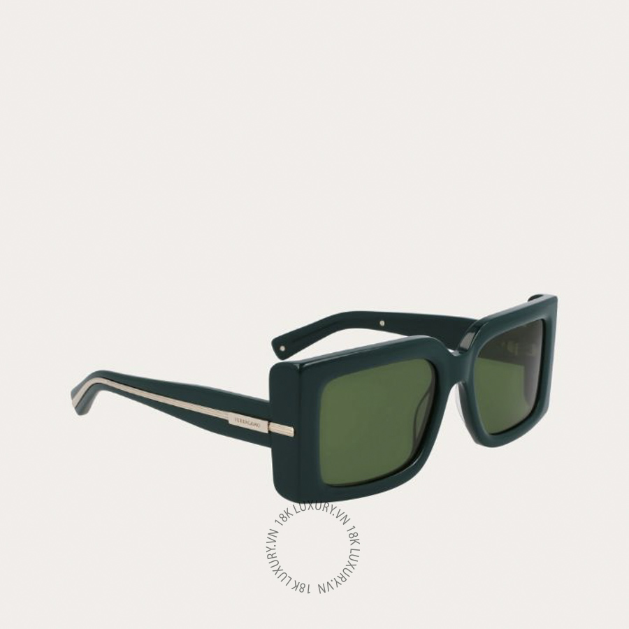 Kính mắt Salvatore Ferragamo Rectangular frame green 51H032782096 CHRG079