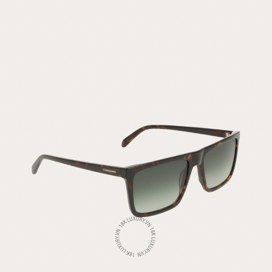 Kính mắt Salvatore Ferragamo Rectangular framedark tortoise shell 51H123801899 GLGD019